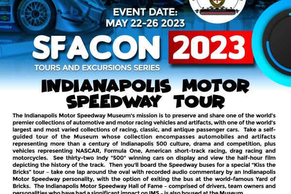 INDIANAPOLIS MOTOR SPEEDWAY TOUR